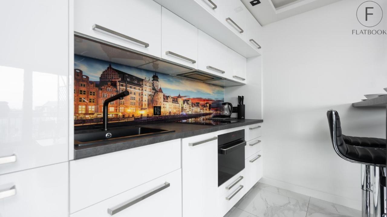 Flatbook Apartments Waterlane Island Spa With Riverview Gdańsk Eksteriør bilde