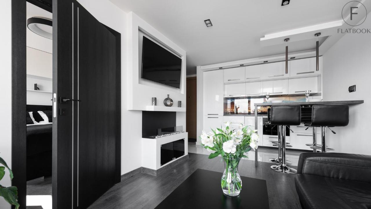 Flatbook Apartments Waterlane Island Spa With Riverview Gdańsk Eksteriør bilde
